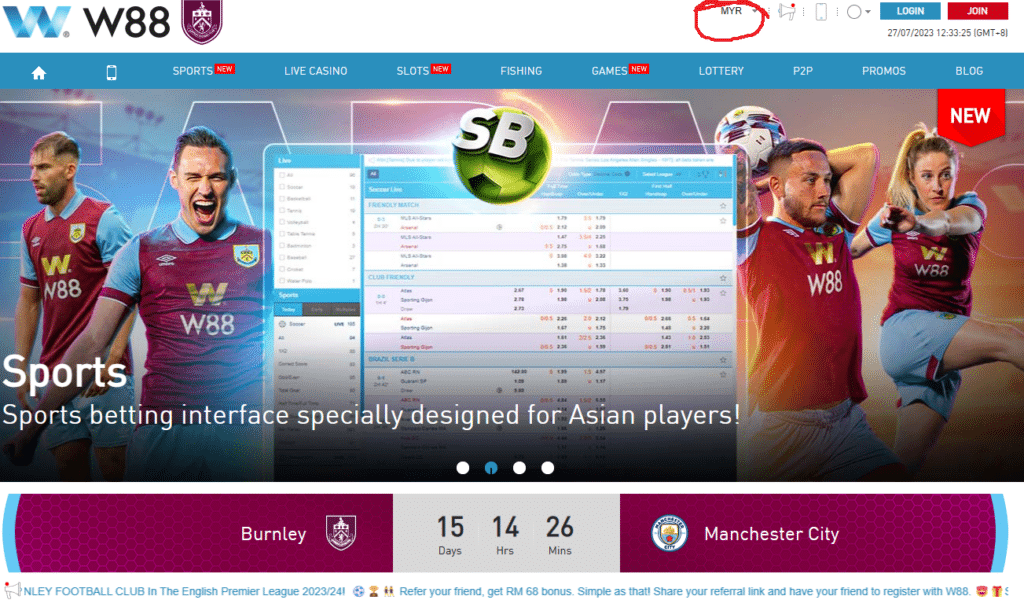 Betting W88 Online - Sport Betting W88